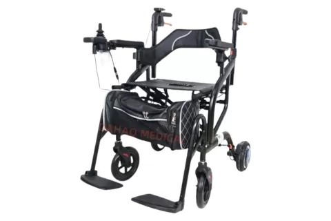 Electric Aluminium Rollator — Walkers & Rollators